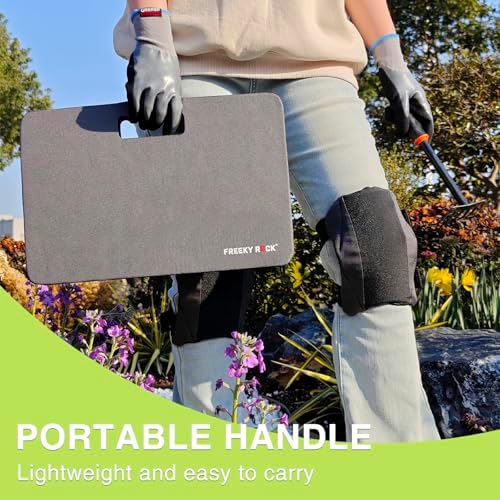 Garden Kneeling Pad and Knee Pads Women, Foam Padding Kneepads, Gray
