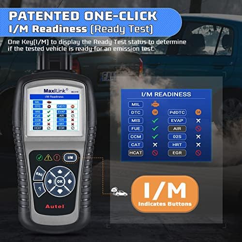 Autel MaxiLink ML519 Enhanced Universal OBD2 Scanner Car Diagnostic Tool