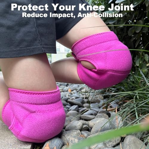 Garden Knee Pads for Women, Extra Thick Foam Padding, Pink M, 1 Pair