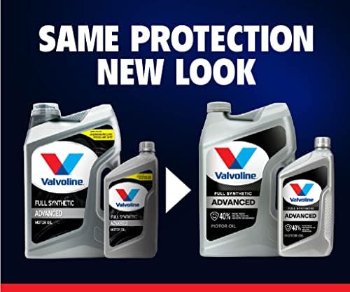Valvoline Advanced Full Synthetic SAE 0W-16 Motor Oil 1 QT (Pack of 2)