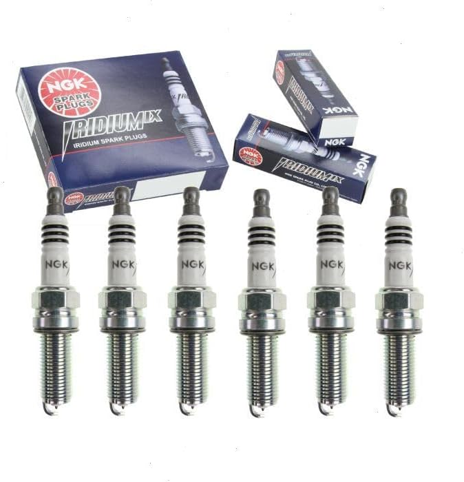 6 pc NGK Iridium IX Spark Plugs for Jeep Grand Cherokee 3.6L V6 2011-18