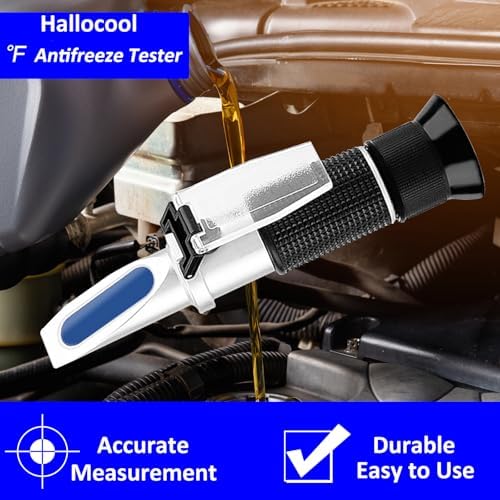 Antifreeze Refractometer in Fahrenheit 4 in 1 Antifreeze Coolant Tester