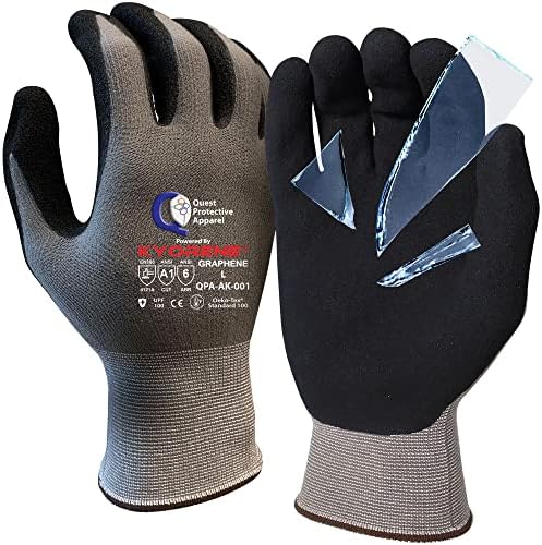 Quest Cut Resistant Work Gloves, ANSI A1, Small, Case of 72
