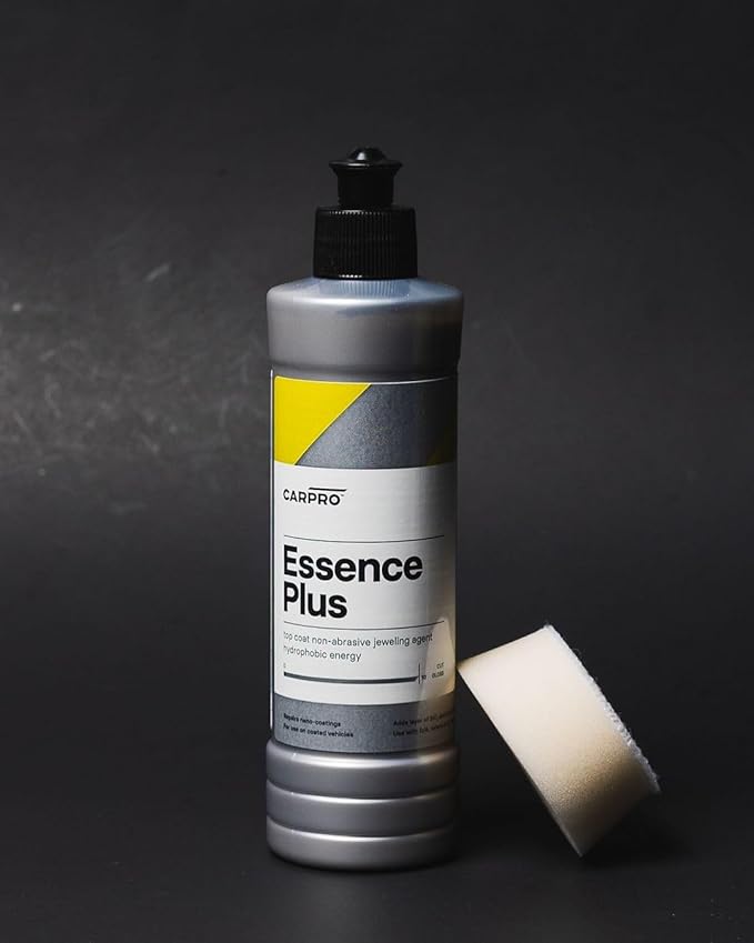 CARPRO Essence PLUS Non-Abrasive Gloss Agent, SiO2, Blend of Ceramic Coat Repair Agents, High Gloss Quartz Resins, and Hydrophobic Nanoparticles For Repairing Durable Ceramic Coatings - 250ml (8oz)