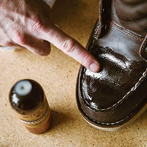 Otter Wax Leather Oil | 16 Oz | Leather Cleaner & Conditioner | All-Natural Color-Safe Treatment for Boots, Furniture, Auto Seats, Jackets, Shoes & Bags | Chemical & PFAS-Free | Made in Portland USA