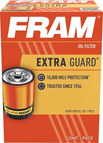 FRAM Extra Guard PH2870A, 10K Mile Change Interval Spin-On Oil Filter