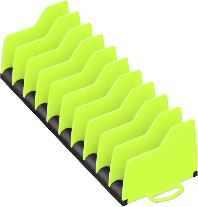 Ernst Manufacturing Plier Pro Premium No-Slip Plier Organizer: Toolbox Organization Solution for Pliers, Cutters, Slip Joint Pliers (Hi-Viz) - Made in USA