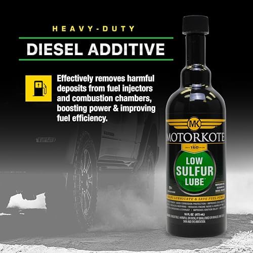 MotorKote MK-10301-06-6PK Low Sulfur Lubricant, 16-Ounce, 6-Pack
