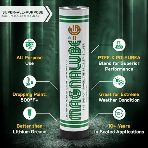 Magnalube-G All-Purpose PTFE Grease, Waterproof High-Temp - 0.75 oz Tube