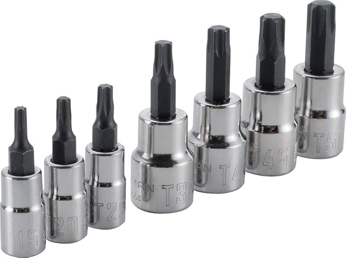 CRAFTSMAN Torx Bit Socket Set, 7-Piece (CMMT34449)