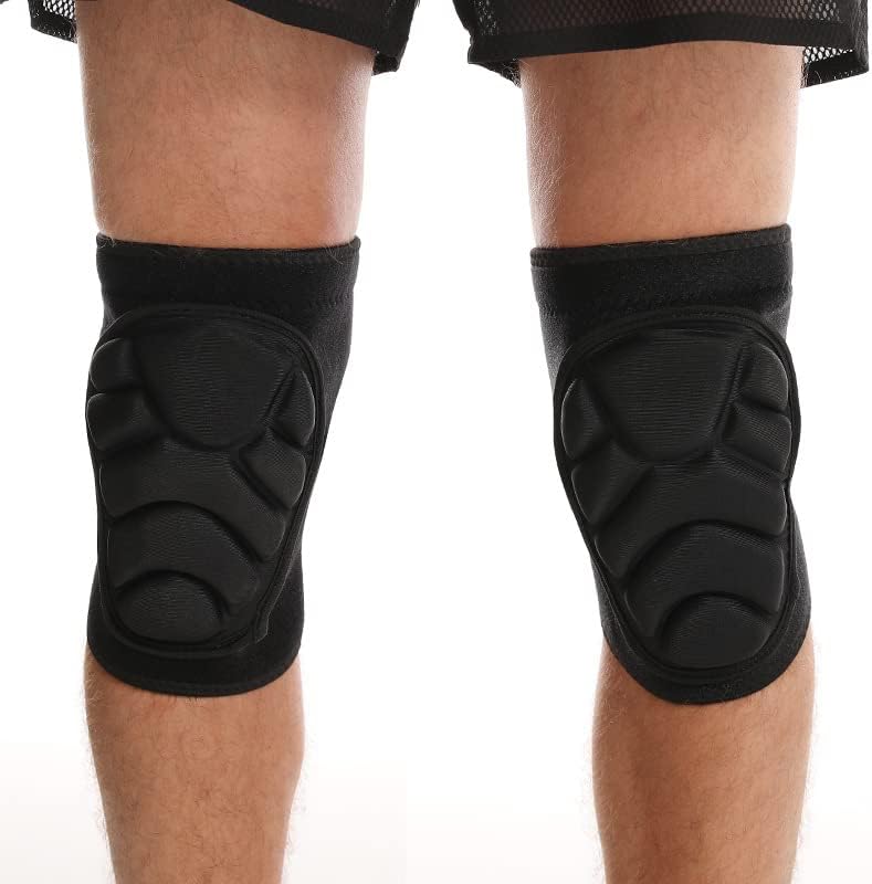 SUJAYU Volleyball Knee Pads for Women & Men, Dance Knee Pad for Women Men Wrestling Knee Pad Wrestling Gear, Crash Pad Roller Skating Gear Knee Protector Soft Knee Pads for Work (Medium)