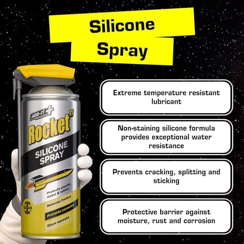 Silicone Spray Lubricant for Metal, Plastic & Rubber, 13.5oz