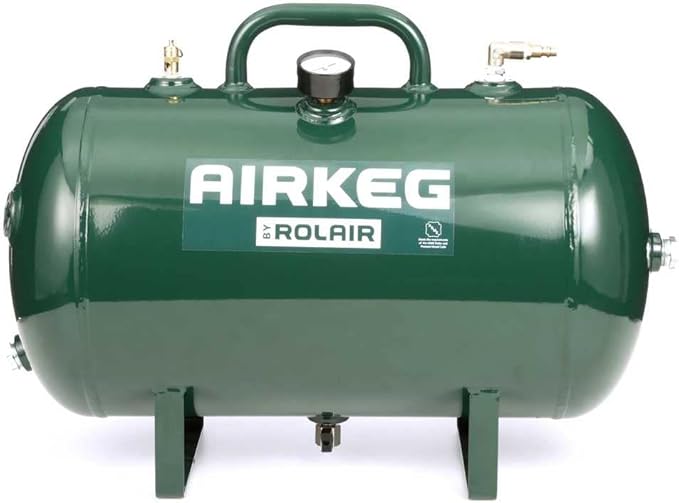 Rolair AIRKEGPLUS Portable Air Storage Tank and Air Compressor Accessory
