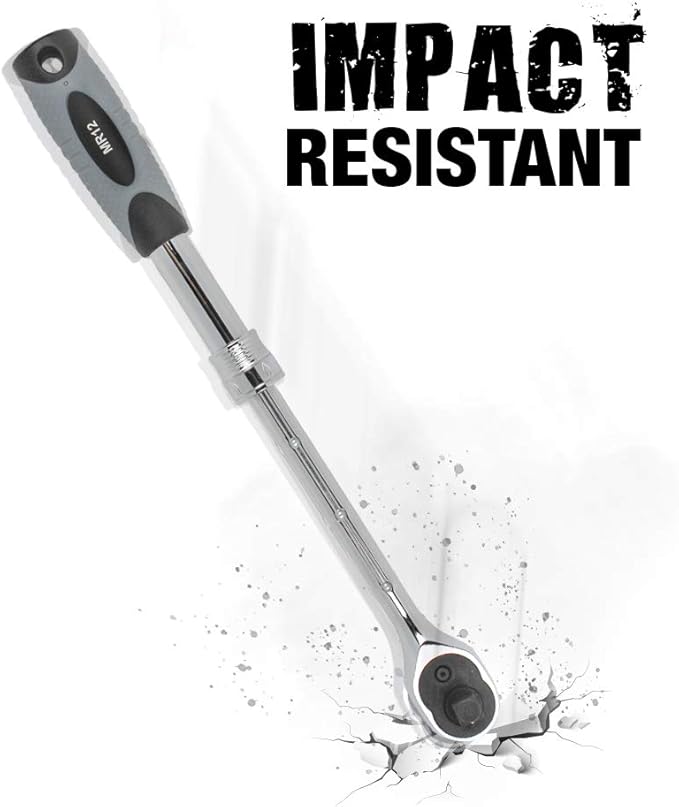 EZRED 1/2" Drive Extendable Ratchet, MR12