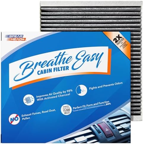 Spearhead Odor Defense Breathe Easy AC & Heater Cabin Air Filter (BE-966)