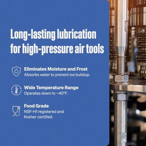 Super Lube 12004 Air Tool Lubricant, 4 oz Bottle, Translucent Clear
