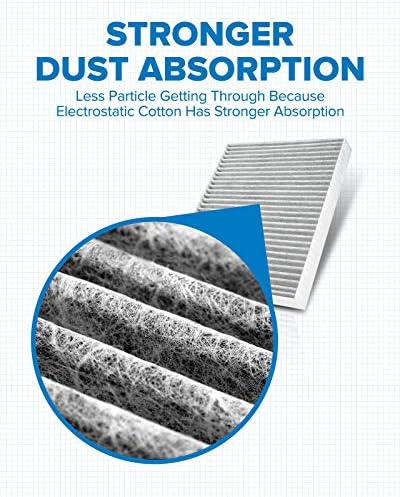 PHILTOP CF10743 HEPA Cabin Air Filter for Dodge, Chrysler