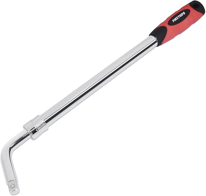 FIRSTINFO F32246D 1/2 Inch Drive Heavy Duty High Torque Extendable Wheel Lug Wrench, Professional Car Tire Repair Tools
