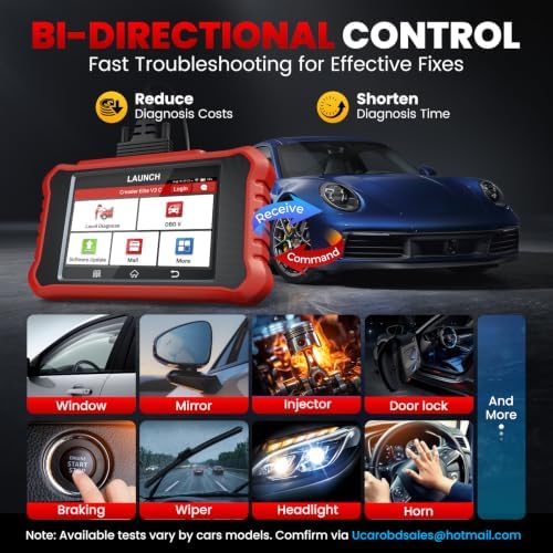 Launch Creader Elite 3.0 Bidirectional OBD2 Scanner for Chrysler Dodge Jeep