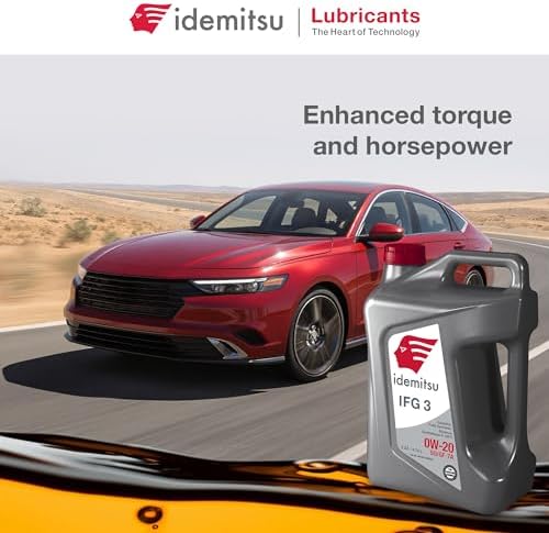 Idemitsu IFG3 0W-20 SP/GF-7A Full Synthetic Motor Oil – 5 Qt, Case of 4