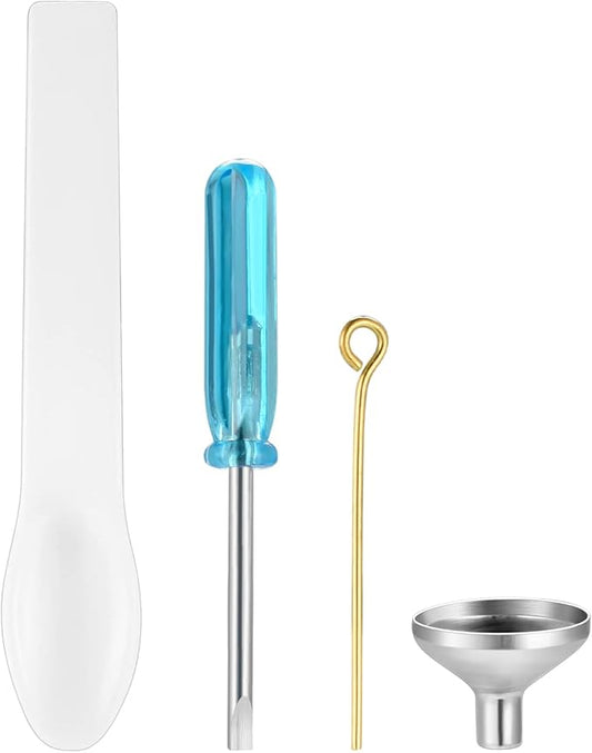 Mini Funnel Set for Cremation Jewelry Filling Kit for Urn Necklace Keepsake Small Funnel Filling Ashes