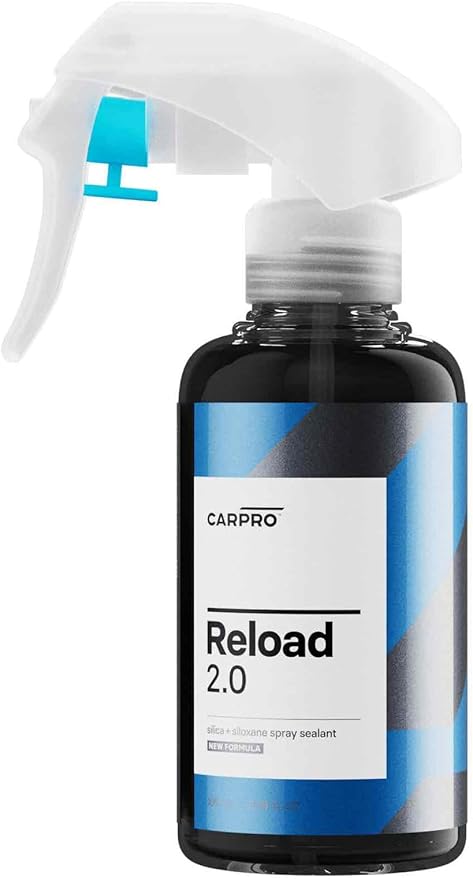 CARPRO CQUARTZ UK 3.0 - Ceramic Coating for Cars, Quartz Based Nanotechnology, Bonds to Paint, Glass, Metal and Plastic - (50ml Kit w/Reload 2.0)