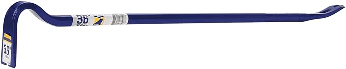 IRWIN Pry Bar, Steel Wrecking Bar, 36 Inch (IRHT55011)
