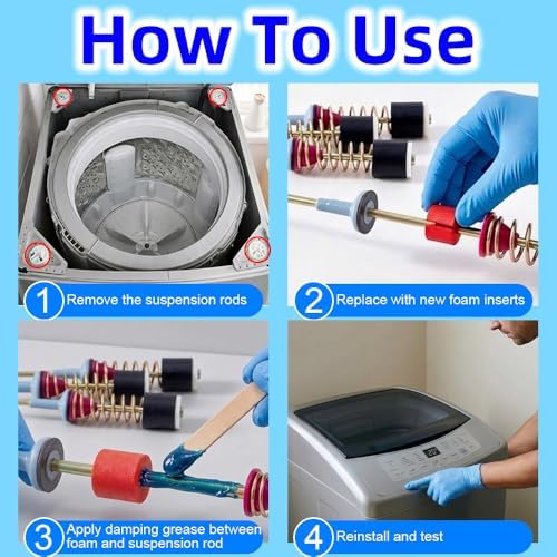 100g High-Viscosity Damping Grease for Washing Machine Suspension Rods