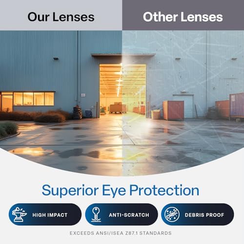 GGS Sawfish Sunglasses with Anti-Fog, Scratch-Resistant Lenses