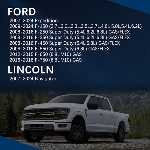 CA10262 Engine Air Filter for 2007-2024 Ford Expedition,F-150,F-250/F-350/F-450/F-550 Super Duty,F-650,F-750,2007-2024 Lincoln Navigator