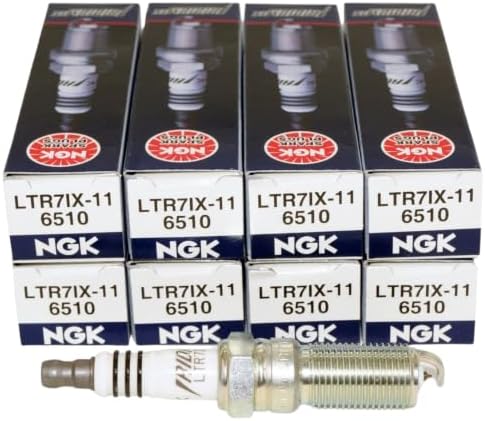 (8-Pack) NGK Spark Plugs LTR7IX-11 (Stock # 6510)