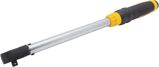 DEWALT Torque Wrench, 3/8 inch Drive, 20-100 FT-LB, Micro Adjust (DWMT75463)