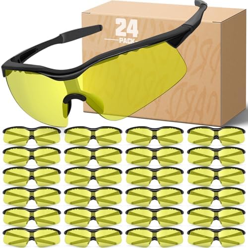 OXG Safety Glasses for Men Women, ANSI Z87 UV Protection Protective Eyewear