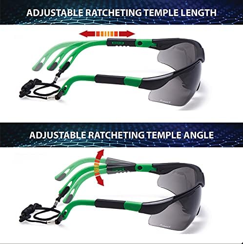 ProtectX Classic Safety Glasses, Anti-Fog Scratch Resistant Lenses