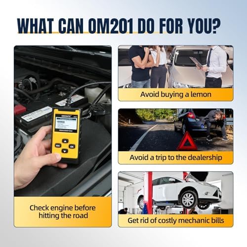Check Engine Code Reader, OBDMATE OM201 OBD2 Diagnostic Tool