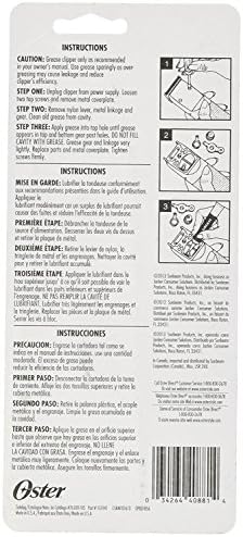 Oster Gear Lube Premium Clipper Grease, 1.25 Ounces (076300-105-000)