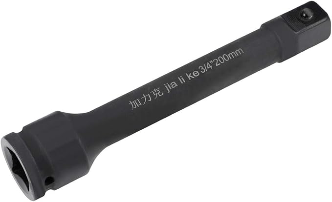 uxcell 3/4" Drive by 8" Impact Extension Bar for Use with Air Impact Wrenches, Breaker Bars, Ratchets, CR-MO Steel