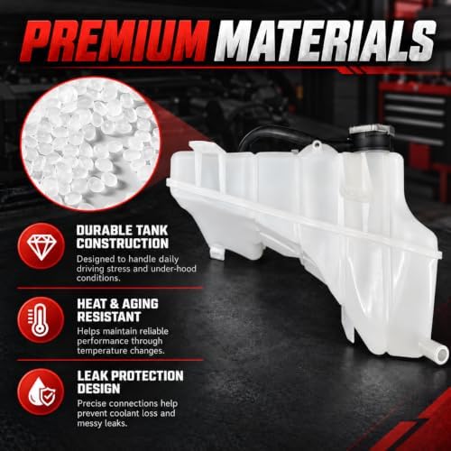 603-056 Coolant Reservoir Tank with Cap for Chrysler 300 2005-2010