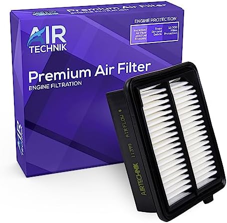 AirTechnik CA11399 Replacement Engine Air Filter | Fits 2014-2015 Honda Accord L4 2.0L, 2017-2022 Accord Hybrid L4 2.0L, 2020-2022 CR-V L4 2.0L - 17220-5K0-A00
