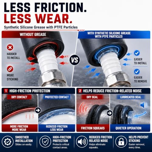 Dielectric Grease for Spark Plug Automotive Electrical Connectors 1oz