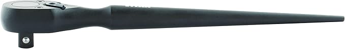 Titan Forge 11078 1/2-Inch Drive x 12-Inch 72 Tooth Construction Spud Ratchet