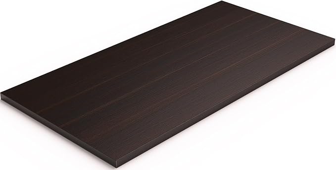 Universal Solid One-Piece Wood Table Top, 60"x24"x1" Workbench Top - Rectangular Particle Board for Standing Desk, Home Office Desk Countertop DlY, Washer Dryer, Coffee, Bar Tabletop