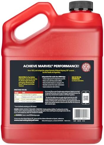 Marvel Mystery Oil Original Motor Treatment, 128 oz. (Pack of 4)