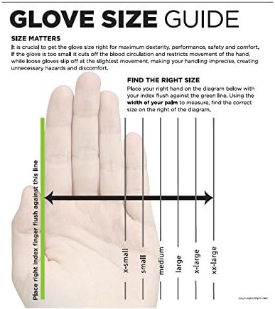 SHOWA 7166R Fully Coated Nitrile General Purpose Work Glove with Cotton Jersey Liner, Chemical & Oil Safety Protective Gear, Waterproof Gloves with Rough Grip, Large, 12-Pack