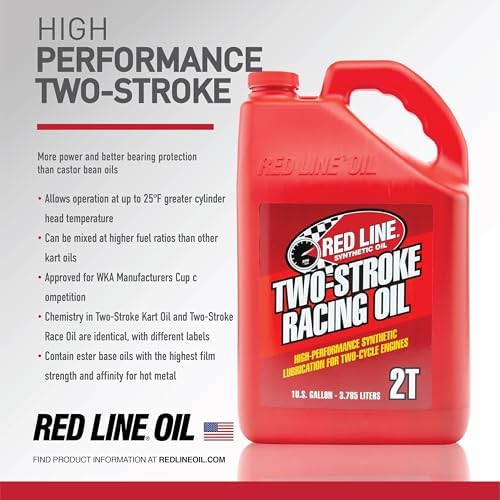 Red Line 40403 Synthetic Two Stroke Kart Oil - 16 Ounce
