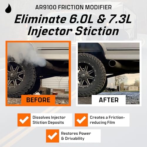 Archoil AR9100 Oil Additive (16oz) for All Vehicles - Powerstroke Cold Starts, Eliminates Injector Problems