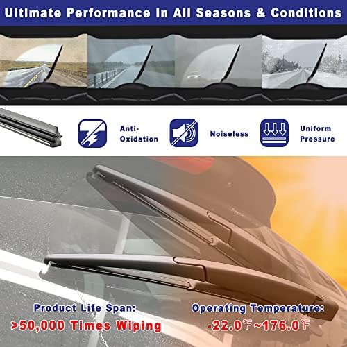 Rear Wiper Arm and Blade for 2011-2020 Grand Caravan, Town & Country