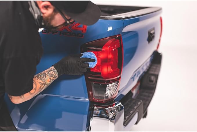 The Rag Company Gtechniq - EXOv5 & Crystal Serum Light Bundle 50ml - Ceramic Coating Paint Protection, Add Gloss, Resist Swirls, Repel Dirt & Contaminants, Ultra-Durable, High Gloss, Slick Feel