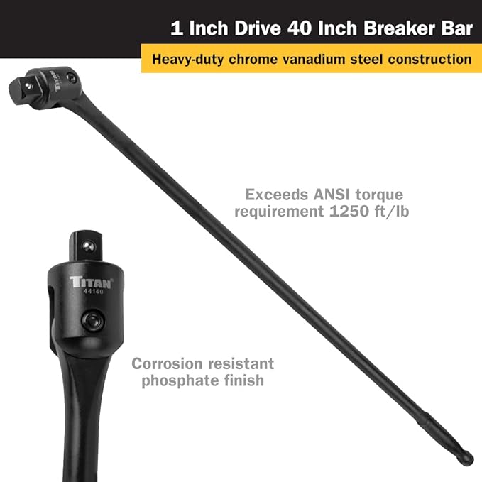 Titan 40140 1-Inch Drive 40-Inch Breaker Bar