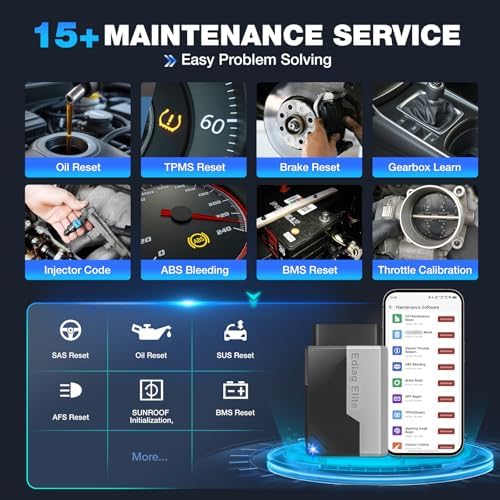 Ediag Elite KINGBOLEN Bluetooth OBD2 Scanner, Lifetime NO Cost Update